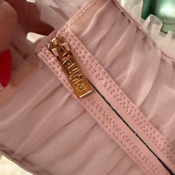 Collina Strada x UGG ruffle seashell classic short boots size us 8 pink - Picture 6 of 7